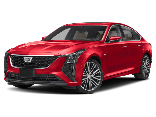 Front angle photograph of the New Cadillac CT5 Near Blairsville, KS
